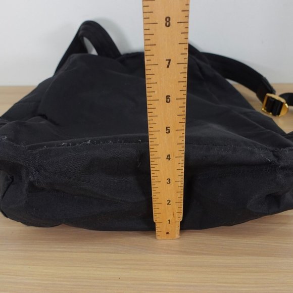 MARC JACOBS Bag Adult Black Backpack Medium Nylon Travel Lightweight DEFECTS - Picture 6 of 16